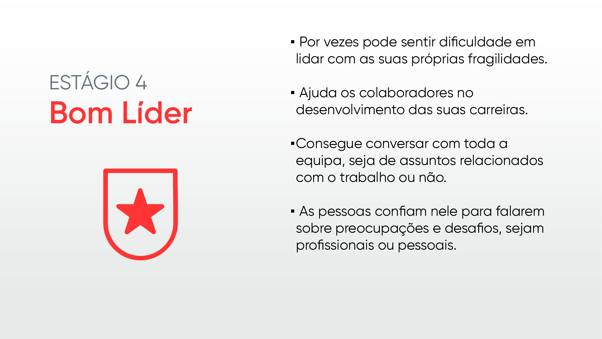 Estágio 4 – Bom Líder