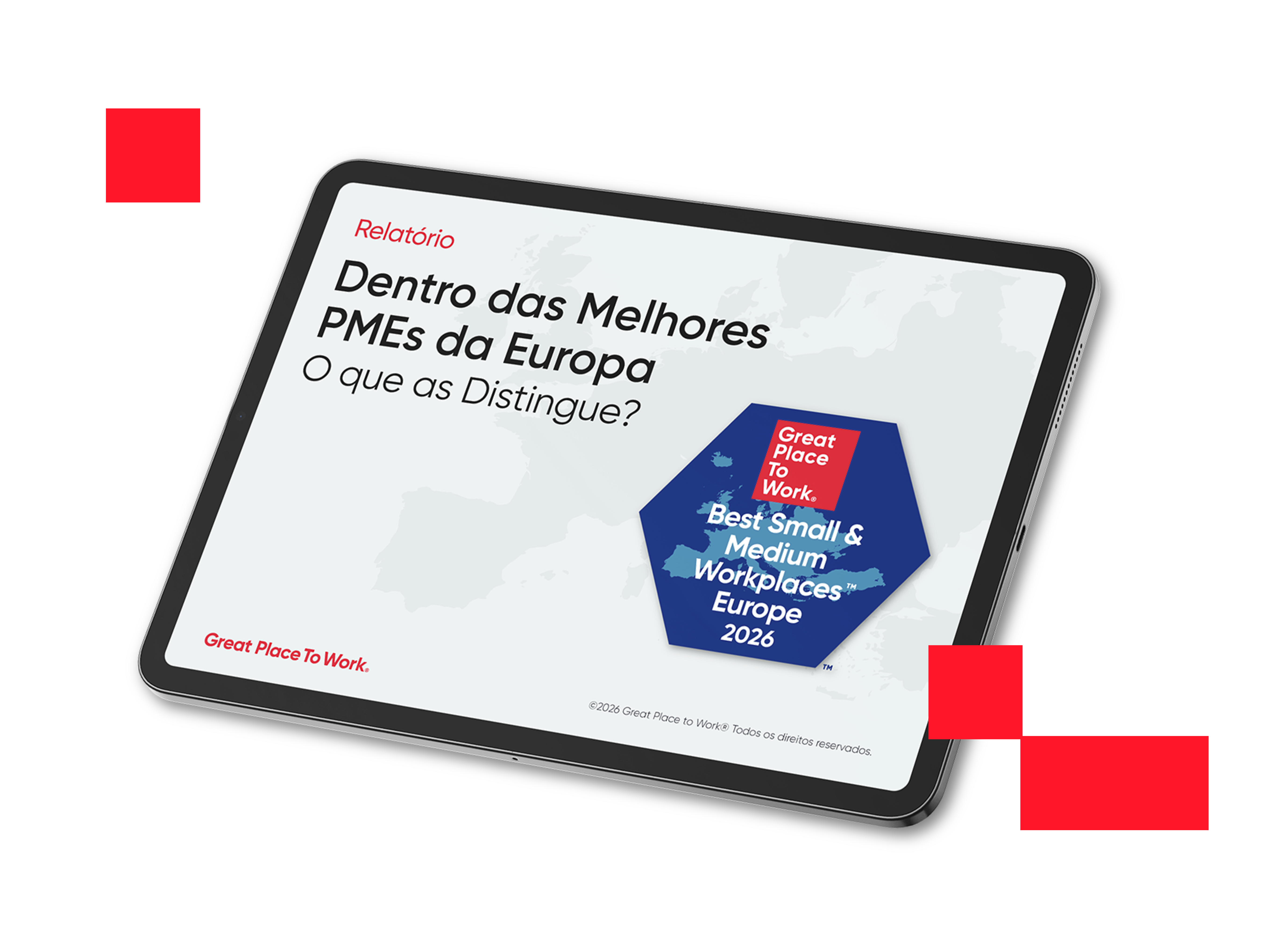 Relatório Best Small and Medium Workplaces Europe 2026 Great Place To Work