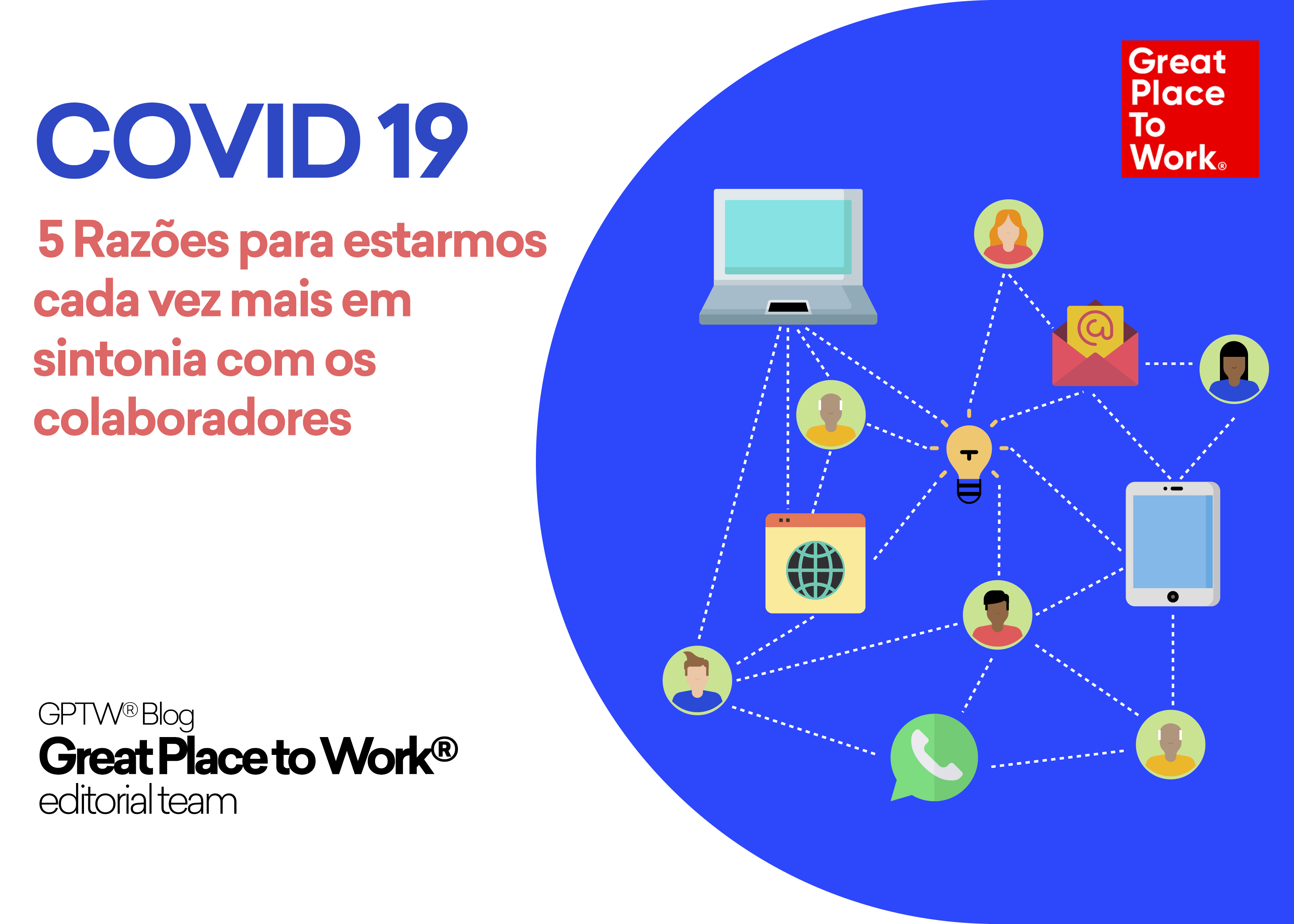  COVID 19 – 5 Razões para estarmos cada vez mais em sintonia com os colaboradores