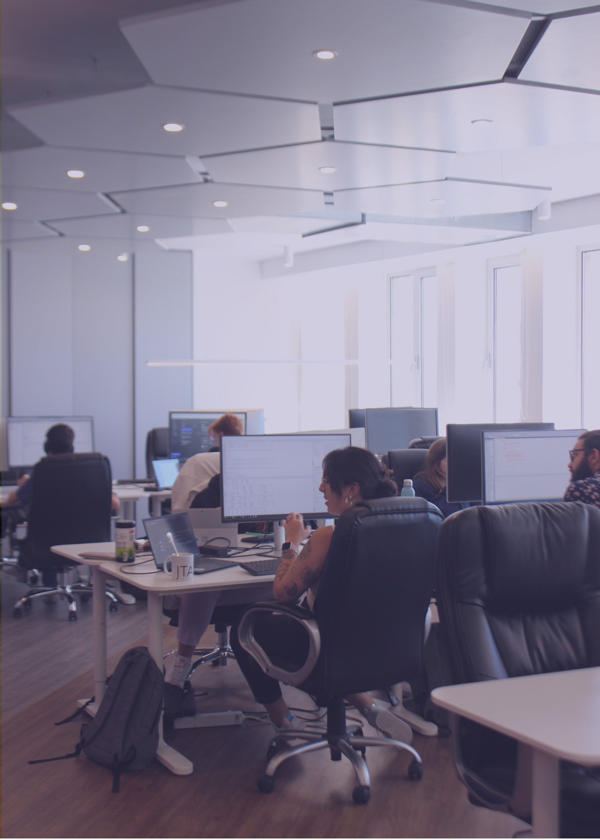Our open office, at Porto