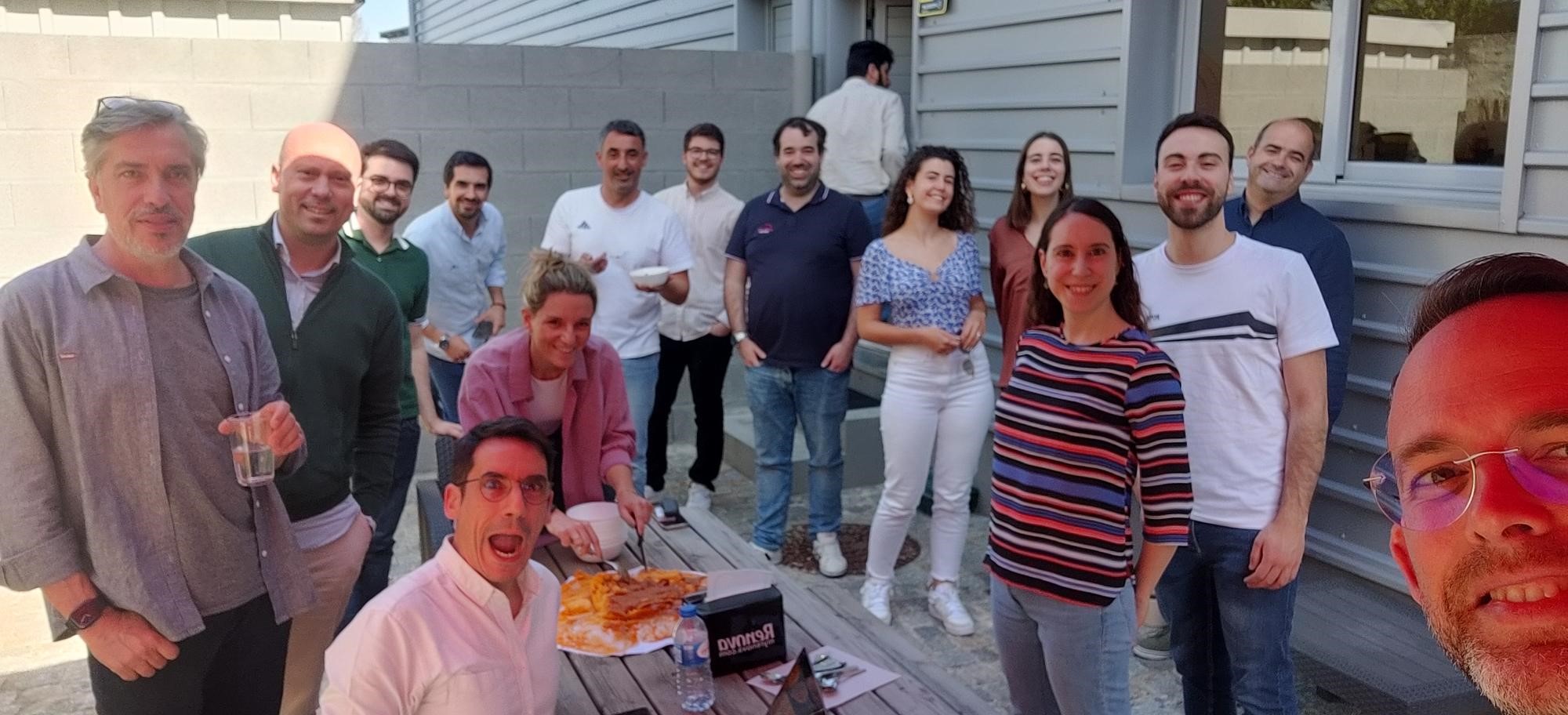 Team mate anniversary celebration