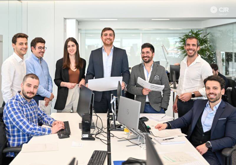 Equipa de Project & Development no Escritório
