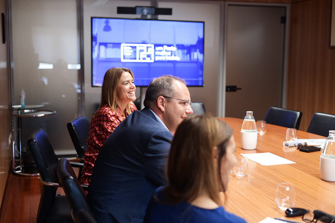 Reuniões de apresentação da empresa