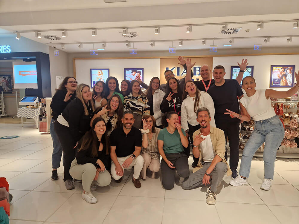 Equipa da loja e sede