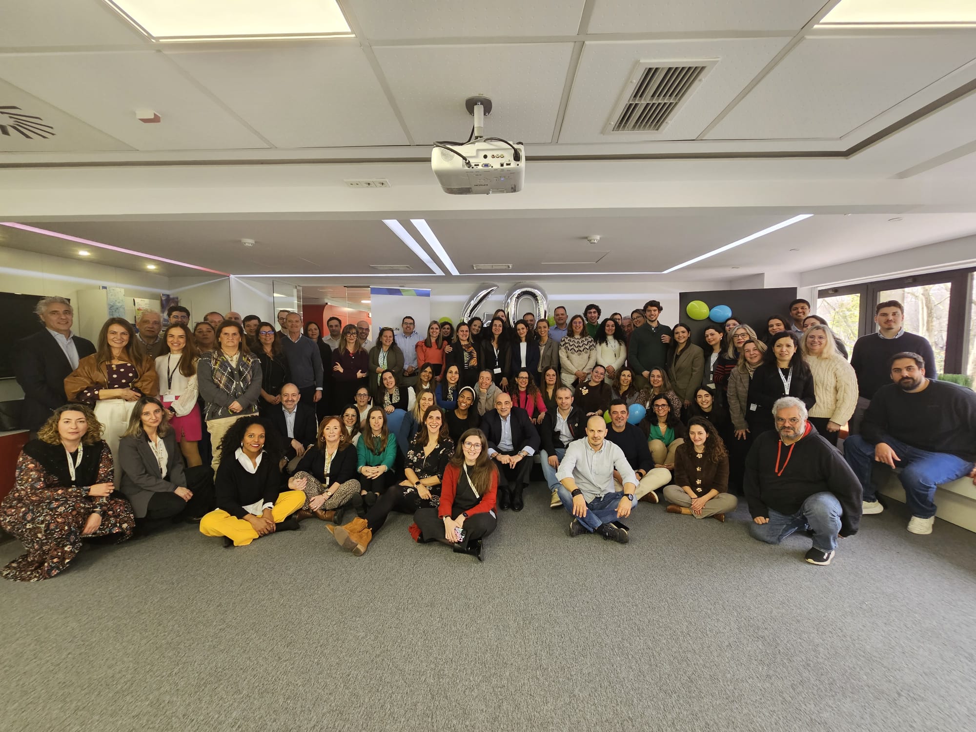 Equipa MetLife reunida para comemorar