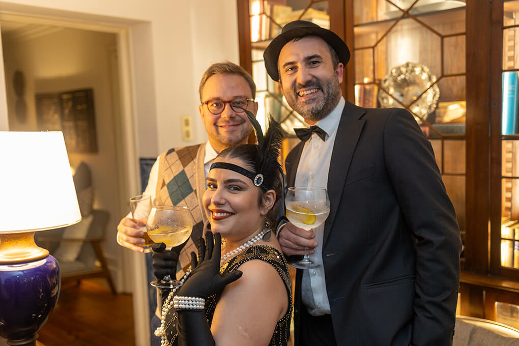 Jantar de Natal de 2024 Gatsby-style