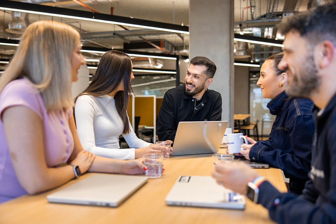 Escritório da Booking.com em Manchester