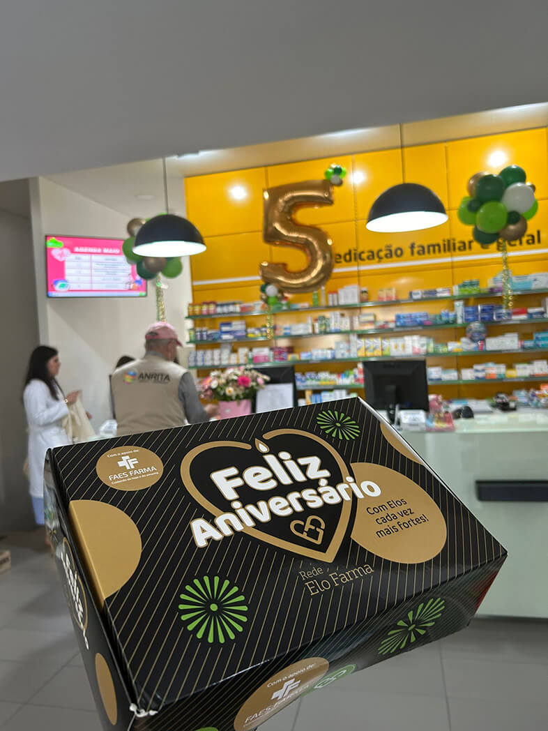 Feliz Aniversário Farmácia