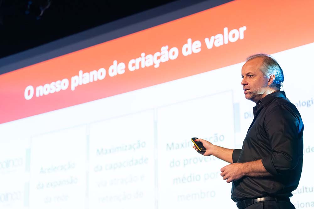 Convenção anual, que junta a grande maioria dos colaboradores e na qual se partilham estratégias, boas práticas
