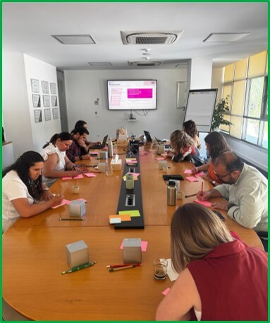 Workshop Employer Branding: 9 colaboradores de diferentes áreas contribuíram para definir o que torna a Vorwerk especial