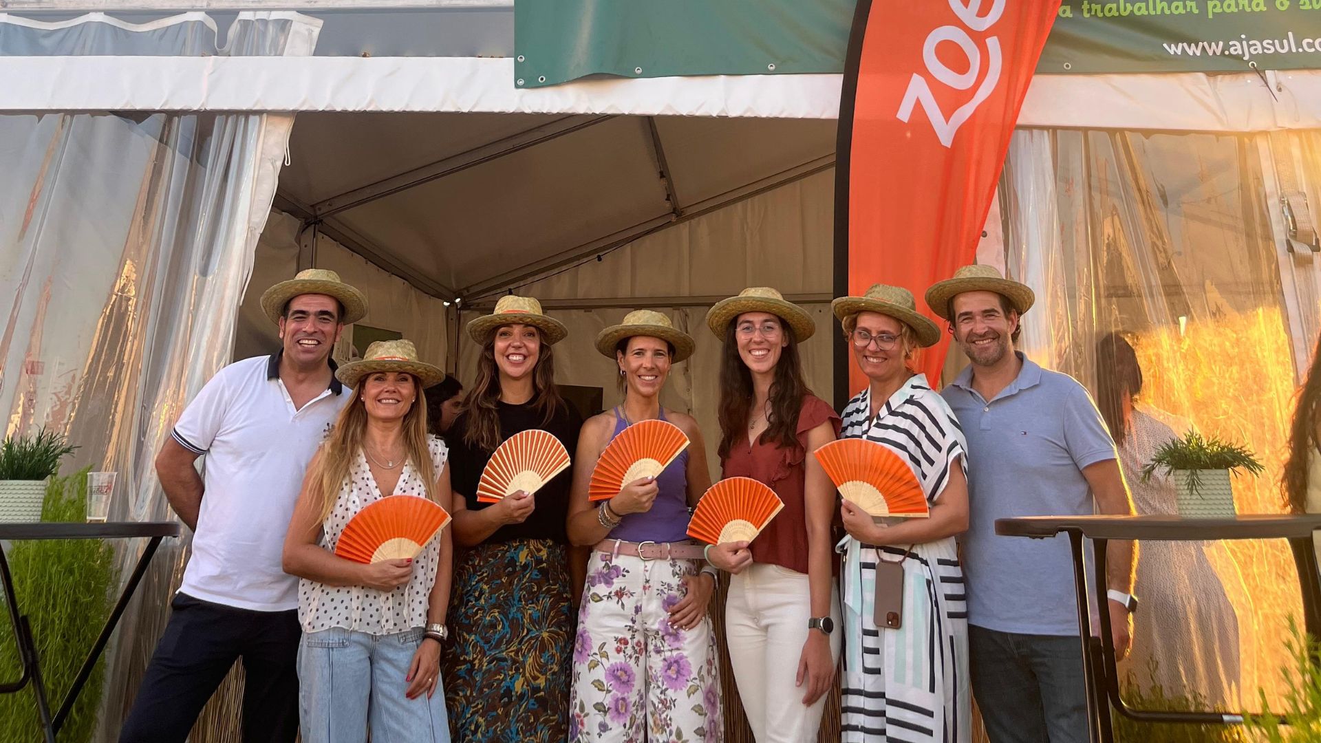 Equipa Livestock em evento Zoetis