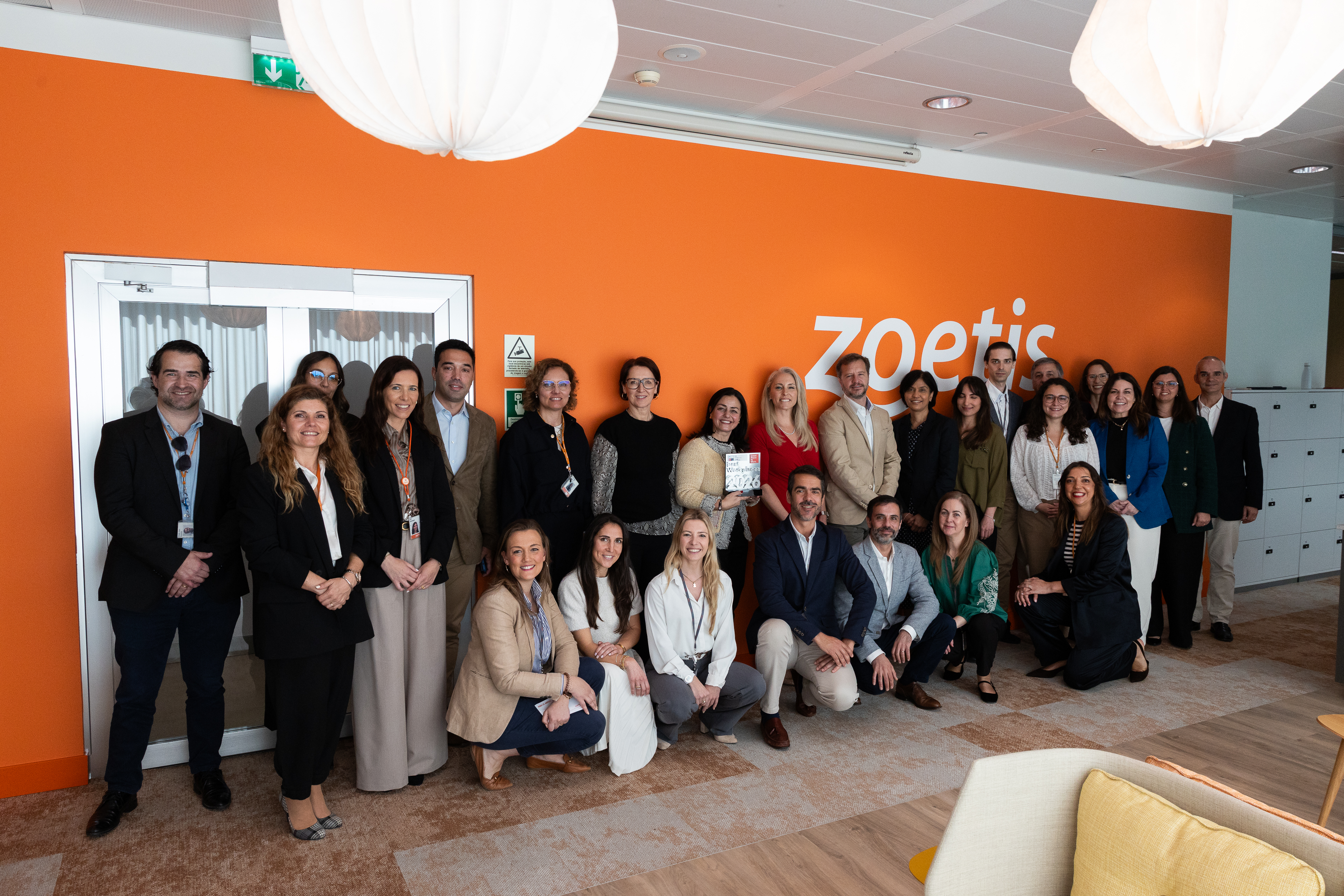 Visita da presidente da Zoetis Inc. à Zoetis Portugal, Março 2026